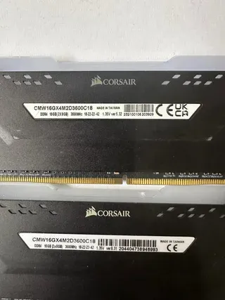 CORSAIR 2X8GB 3600MHZ RGB #946993