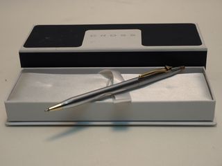 Cross Boligrafo de Acero con Insignia Barco Veler