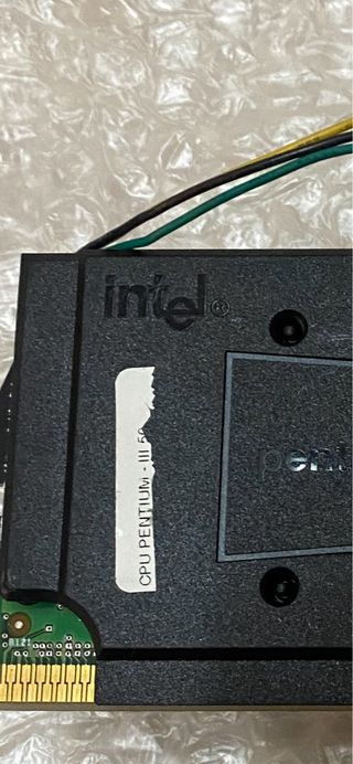Processore vintage Intel Pentium 3