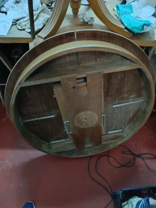 Mesa Redonda Extensible Madera