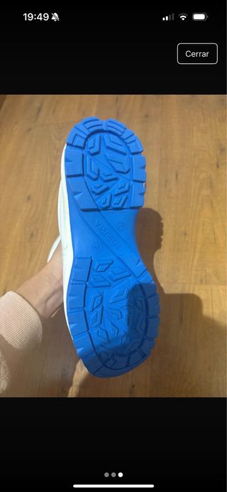 zapatos de seguridad Robusta blancas