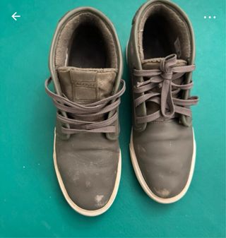 Scarpe Lacoste grigie e bianche