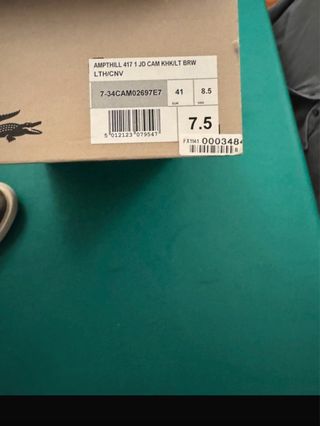 Scarpe Lacoste grigie e bianche