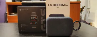 Smartwatch Amazfit y Altavoz LG XBOOM Go