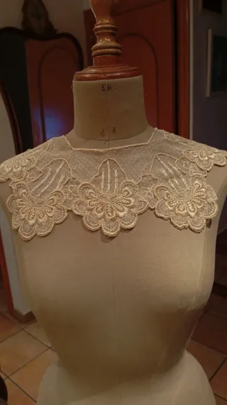 Lote encajes antiguos