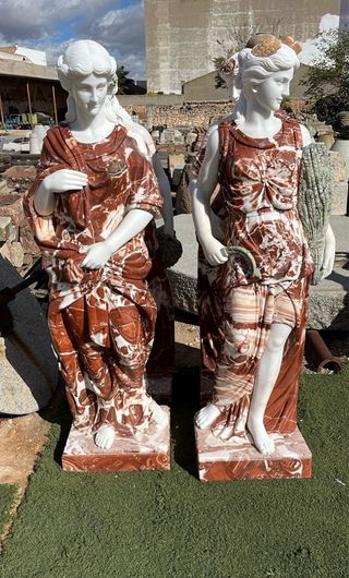 Esculturas 4 Estaciones Mármol