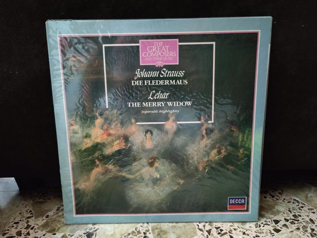 Vinilo Clásico Johann Strauss / Lehár