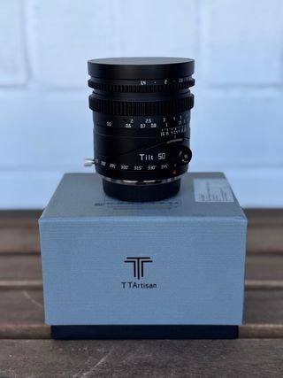 Objetivo TTArtisan Tilt 50mm para Fujifilm