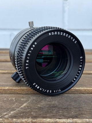 Objetivo TTArtisan Tilt 50mm para Fujifilm