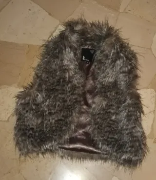 Gilet pelliccia sintetica taglia 40
