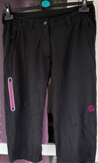 Pantalón Pirata Ternua Talla M Negro