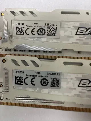 BALLISTIX 2X8GB 2666mhz 7AB8A3