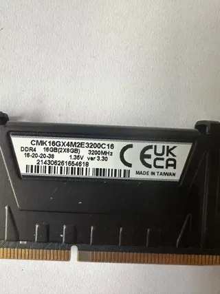 CORSAIR 1X8GB 3200MHZ C16 654618