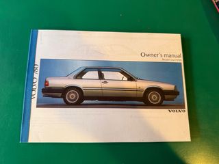 Volvo 780 1990 - Owner’s manual