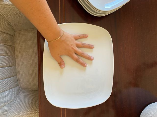 Lote 5 Platos Porcelana Ikea