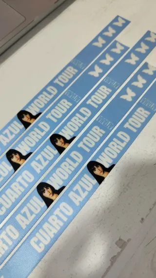 Pulsera Aitana Cuarto Azul World Tour