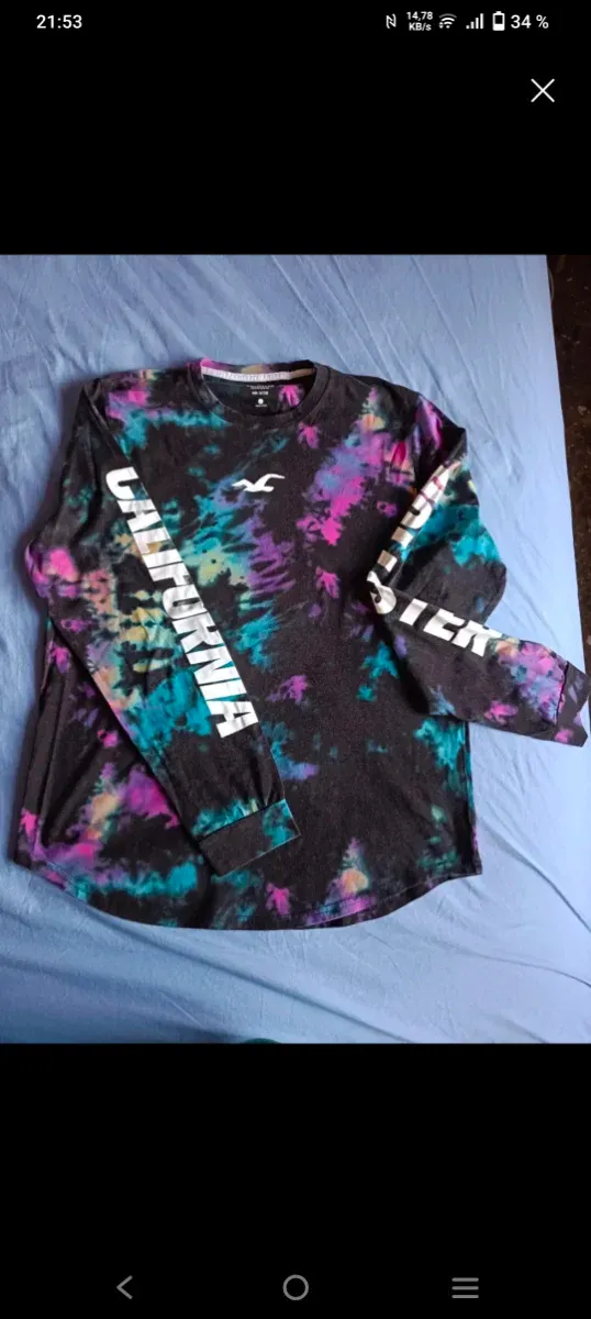 Lote 3 Camisetas Hollister Talla L