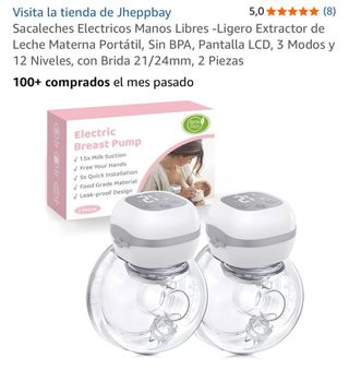 Sacaleches manos libres