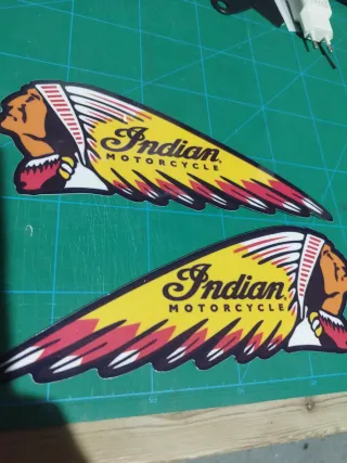 Pegatinas Indian Motorcycle Depósito