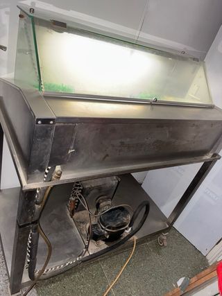 Vitrina expositora refrigeradora industrial