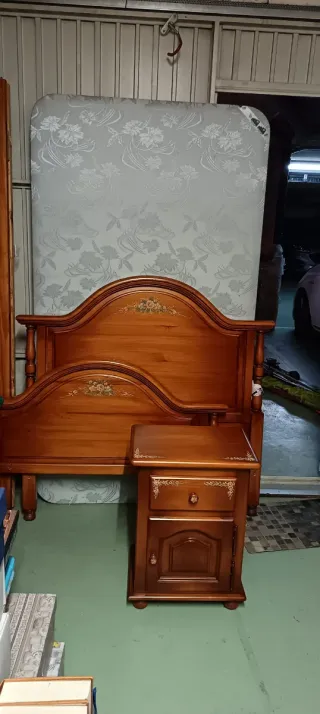 Conjunto Muebles Habitación Madera Maciza