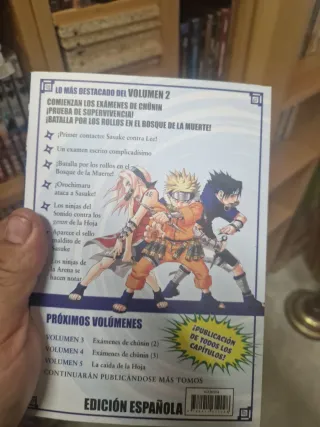 Mangas Naruto del 41 al 49