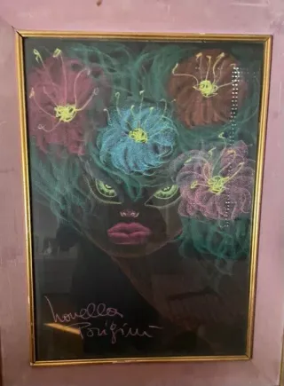 Quadro Novella Parigini con cornice