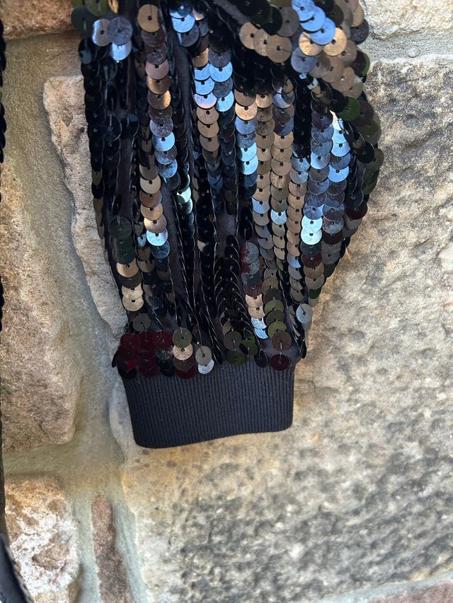 Jersey Zara Lentejuelas-  Talla S