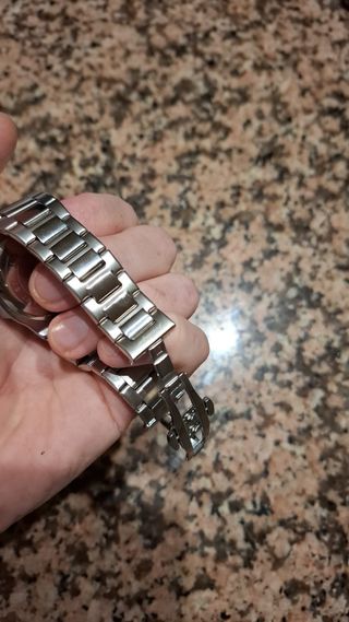 Reloj Jordagar Verde y Plateado