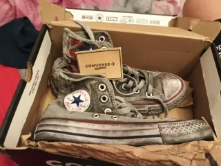 Zapatillas Converse All Star Grises