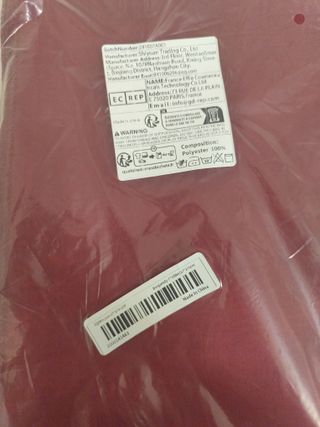 10 Lazos de satén para sillas granate