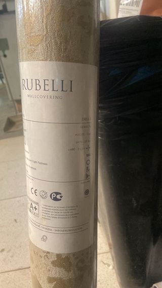 Papel pintado Rubelli Wallcovering Grigio 23011-5