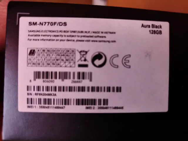 Samsung Galaxy Note 10 Lite + Accesorios