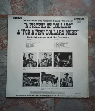 Ennio Morricone – "A Fistful Of Dollars" Vinyl