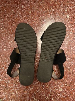 Sandalias Marypaz Negras Talla 38