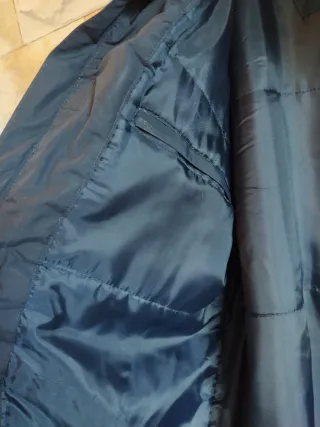 Parka acomchada TEX impermeable negro Talla L