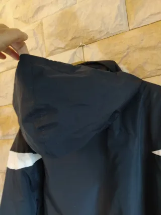 Parka acomchada TEX impermeable negro Talla L