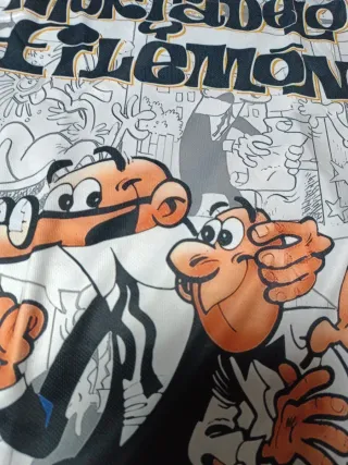 Camiseta Mortadelo y Filemón Talla 160 Niñ@s