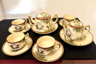 Servizio Tazze e Teiere Satsuma Antico