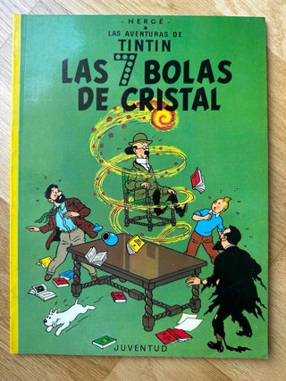 6 cómics Tintín en Español de editorial Juventud