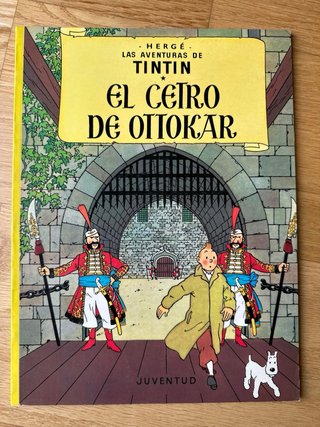 6 cómics Tintín en Español de editorial Juventud