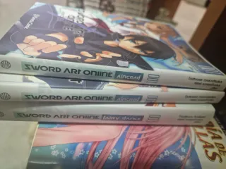 Mangas Sword Art Online 1,2,3