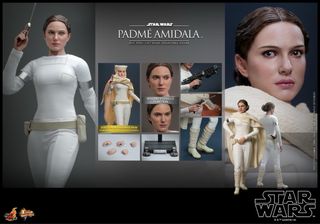 Figura Padmé Amidala Hot Toys Episodio II