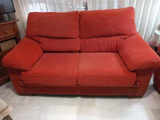 Sofás 3+2 rojo