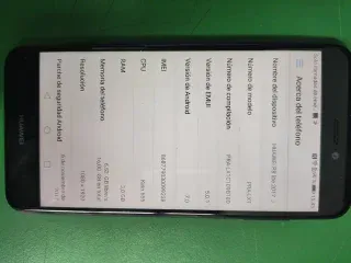 Huawei P8 Lite 2017 Negro Libre