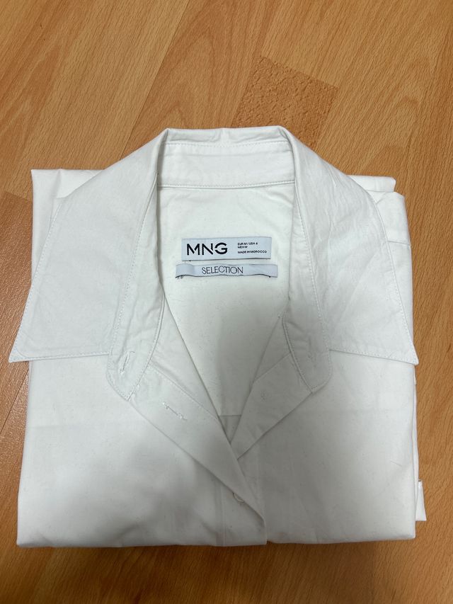 Camisa blanca Mango Talla M