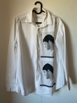 Camisa Bershka Blanca Talla S con Fotos