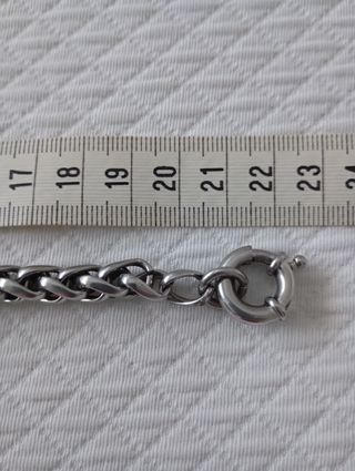 Pulsera de acero caballero