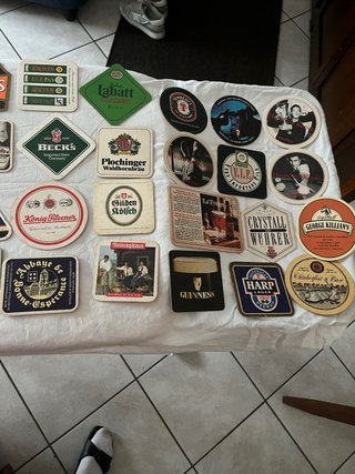 Sottobicchieri birra anni '90 - Lotto misto