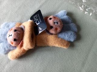 Guanti bimbo/a ( 1-2 anni) con orsacchiotto